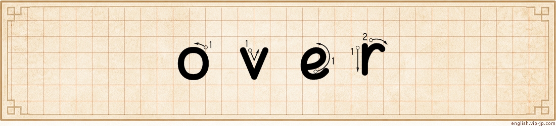 over lettering