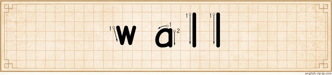 wall lettering