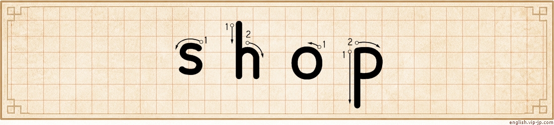 shop lettering
