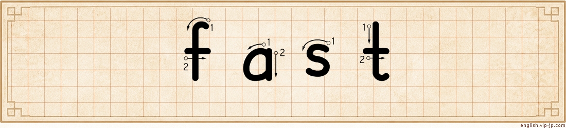 fast lettering