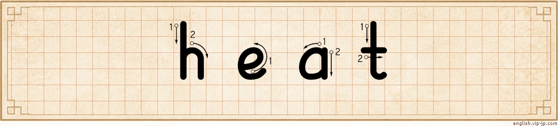 heat lettering