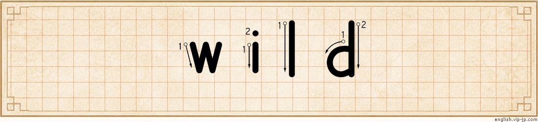 wild lettering