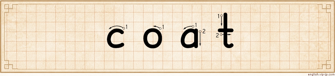 coat lettering