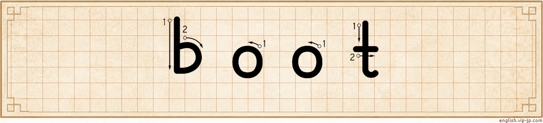 boot lettering