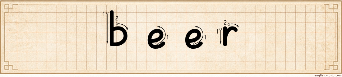beer lettering