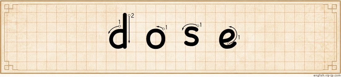 dose lettering