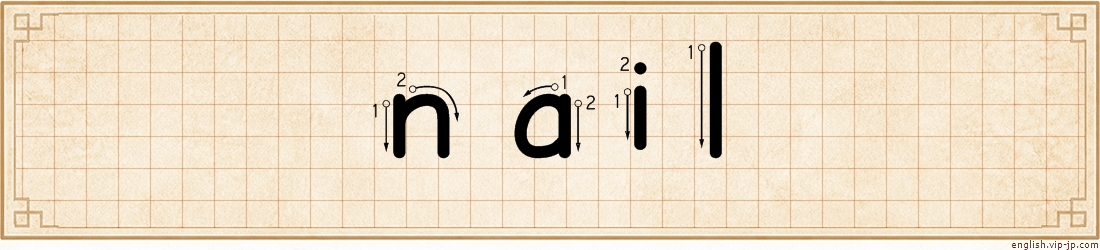 nail lettering