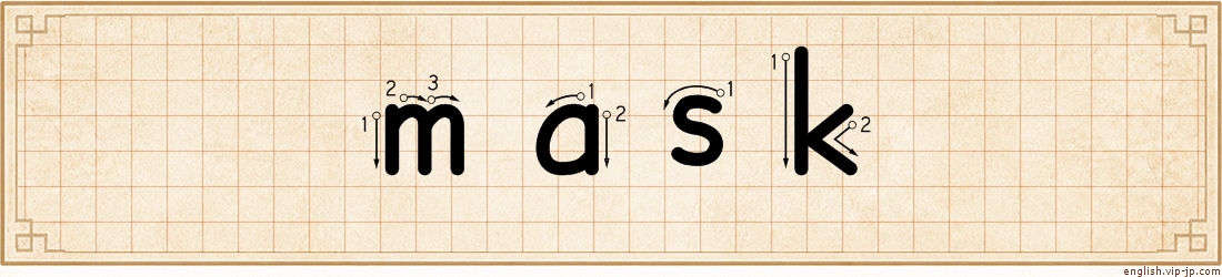 mask lettering