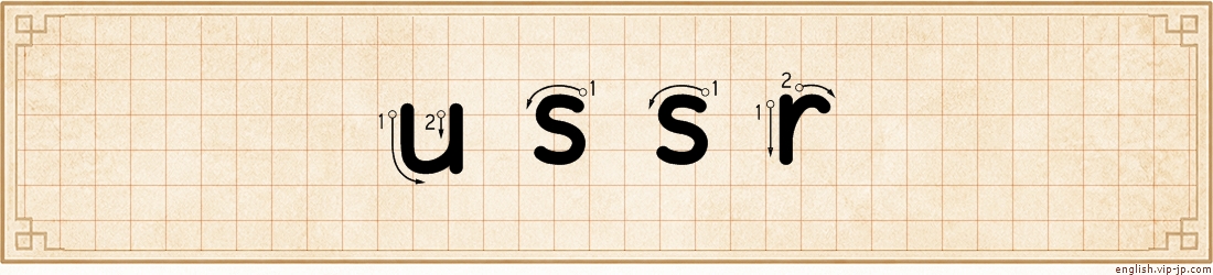ussr lettering