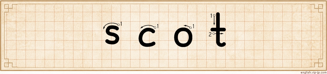 scot lettering