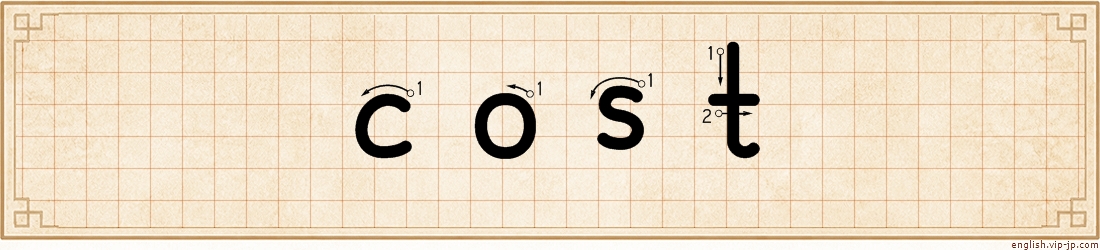 cost lettering