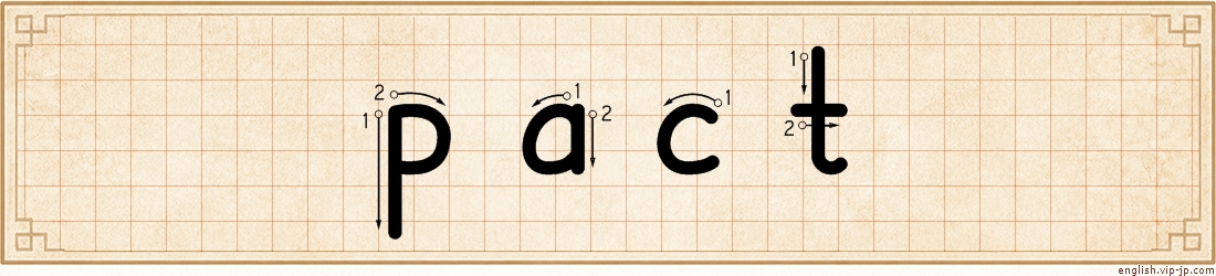 pact lettering