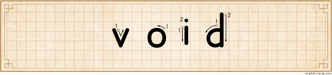 void lettering