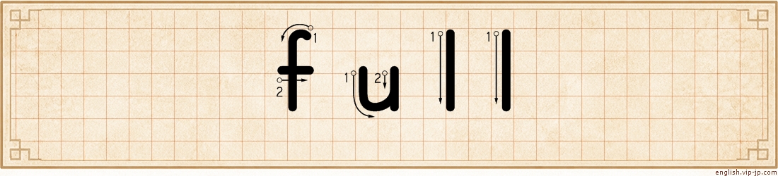 full lettering