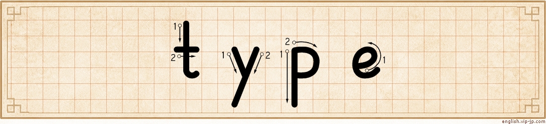 type lettering