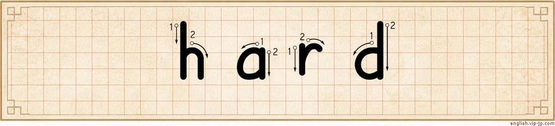 hard lettering