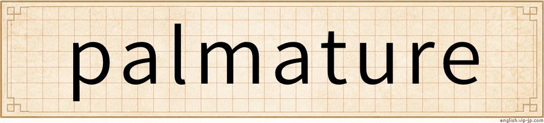 palmature