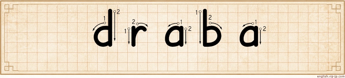 draba lettering