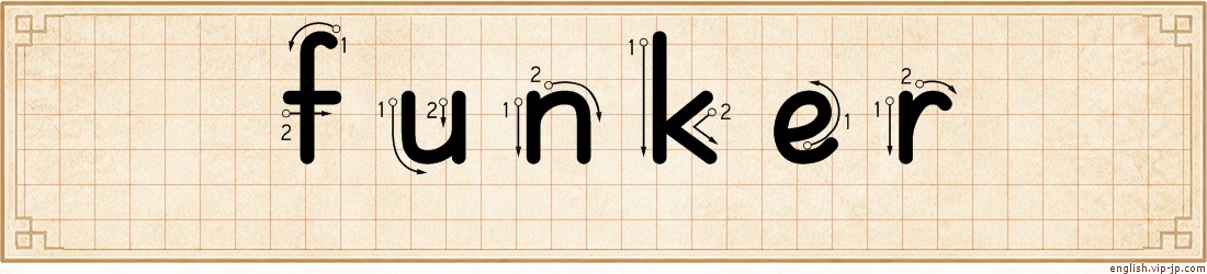 funker lettering
