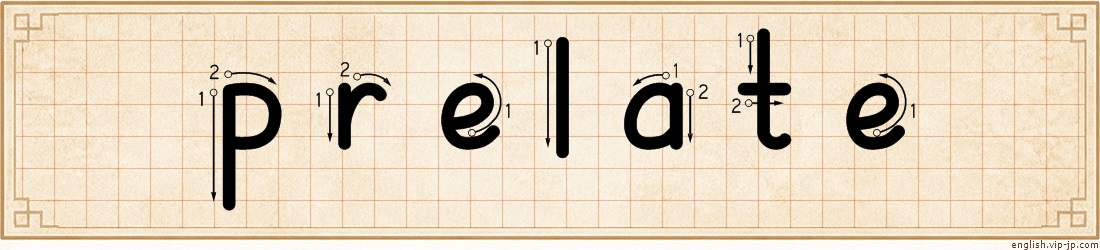 prelate lettering
