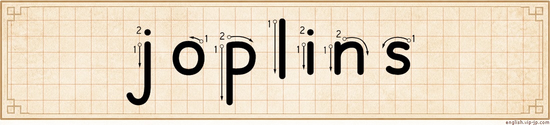 joplins lettering