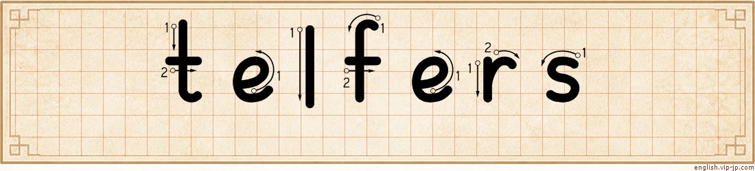 telfers lettering