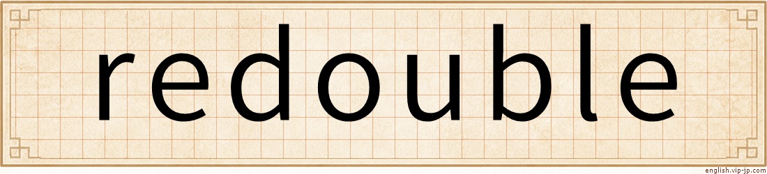 redouble