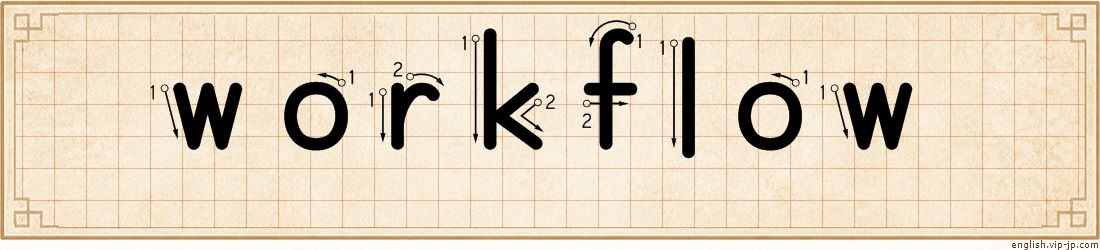 workflow lettering