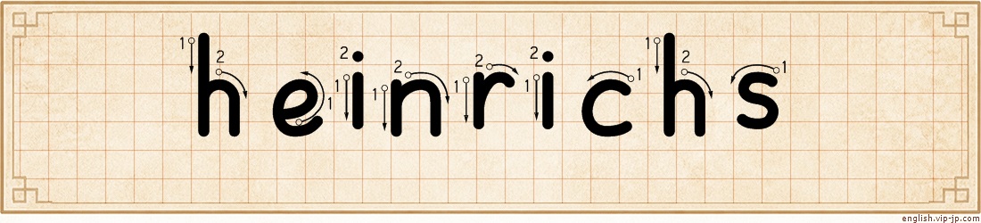 heinrichs lettering